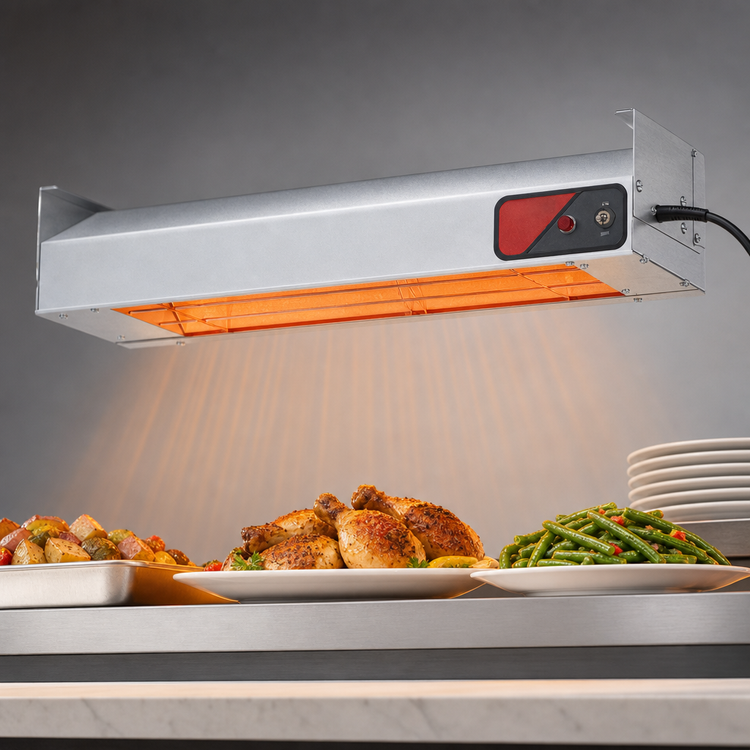 Product image #3 for Nemco 72-Inch Single Infrared Strip Heater with Cord and Plug