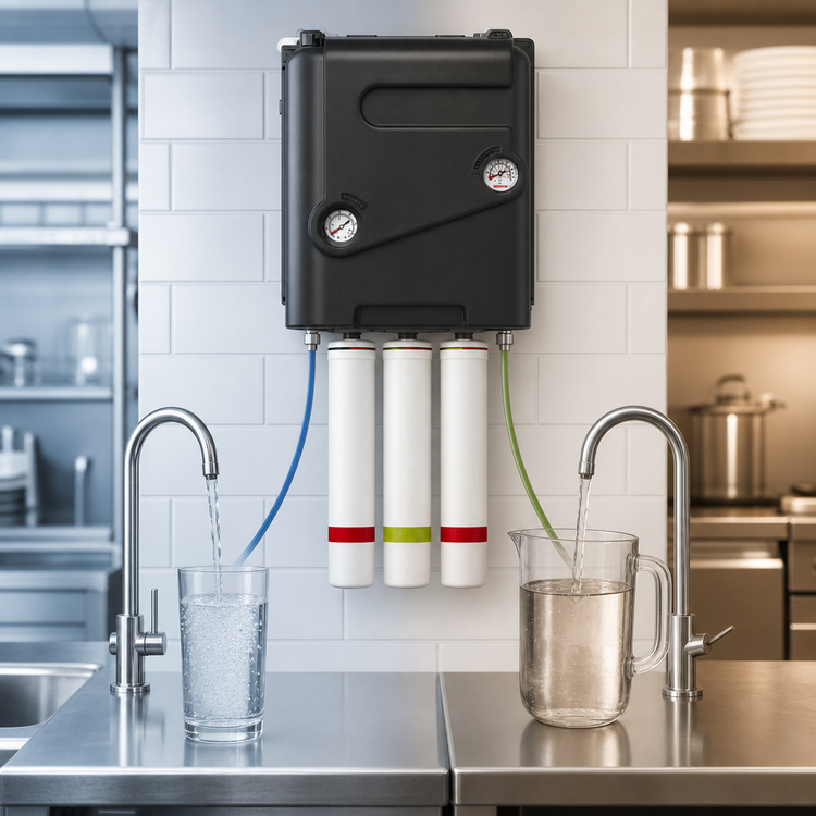 Product image #3 for Everpure MRS-100CC-BL Wall-Mounted Reverse Osmosis Water Filtration System, 100 GPD
