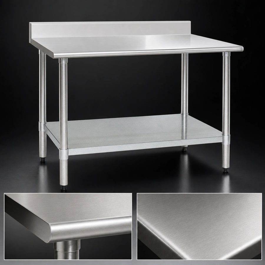 14 Gauge Stainless Steel Top