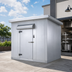 Thumbnail image #3 for AmeriKooler Outdoor Quick Ship 8 Ft x 8 Ft Walk-In Cooler with Aluminum Floor and Remote R-448A Refrigeration