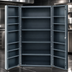 Thumbnail image #3 for Quantum Heavy-Duty 36-Inch Underbar Storage Cabinet with 4 Adjustable Interior Shelves and 12 Door Shelves