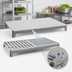 Thumbnail image #4 for Cambro Camshelving Premium 18-Inch x 30-Inch Polymer Shelf Kit, 4-Shelf Vented and Solid, Speckled Gray