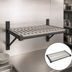 Thumbnail image #3 for Cambro Camshelving Elevation Series 14 x 42 Wall-Mounted Vented Shelf Kit, Brushed Graphite