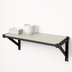 Thumbnail image #3 for Cambro Camshelving Elevation Series 18 x 42 Inch Wall-Mounted Solid Shelf Kit with CamGuard Antimicrobial Protection