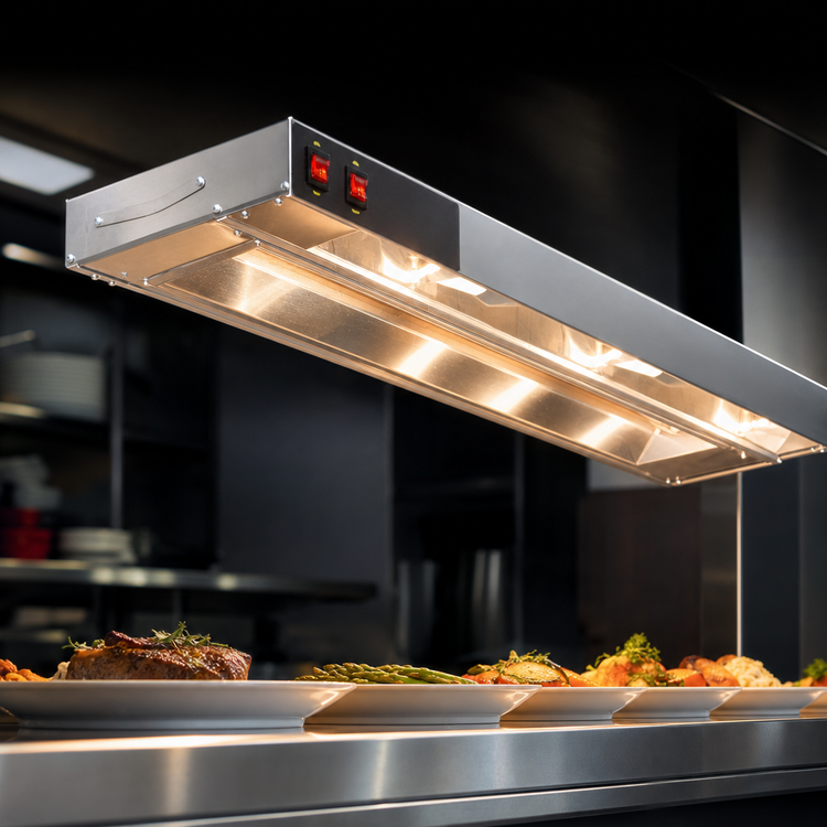 Product image #3 for RedHots 84-Inch Single Lighted High-Watt Remote Strip Heat Lamp, 240V