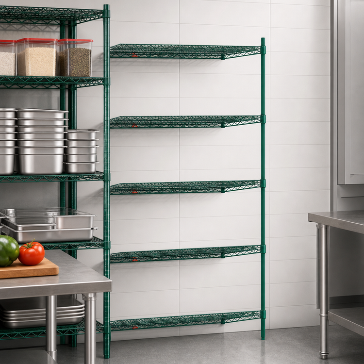 Product image #4 for Metro Super Erecta 36-Inch W x 24-Inch D x 74-Inch H 5-Shelf Wire Add-On Shelving Unit