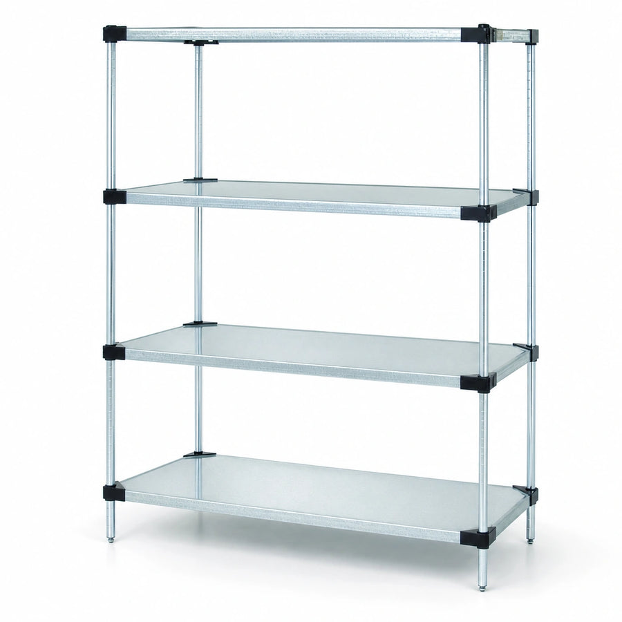 Four Solid Shelves
