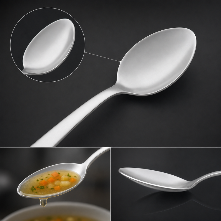 Product image #3 for Windsor #54 Medium Weight Oval Soup Spoon