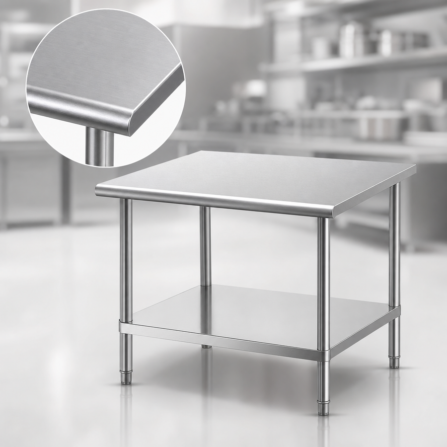 Reinforced Stainless Steel Top