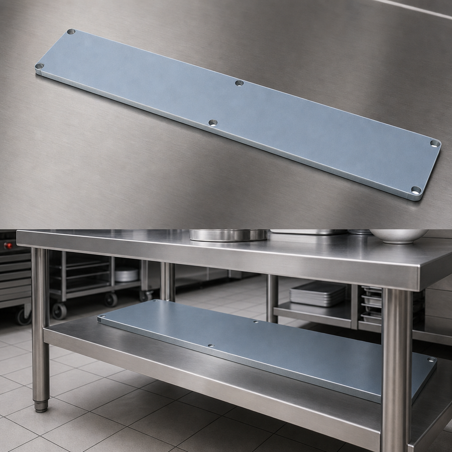 18-Gauge Galvanized Steel Construction