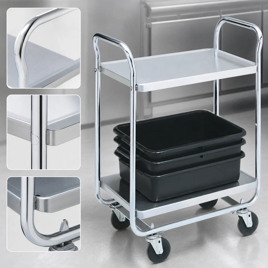Chrome-Plated Tubular Steel Frame
