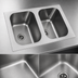 Thumbnail image #3 for Eagle Group Two-Compartment Seamless Weld-In Sink with 10 x 14 x 9-1/2 in Bowls
