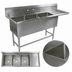 Thumbnail image #3 for John Boos Pro-Bowl 3-Compartment Sink with 30-Inch Right-Hand Drainboard, 24 x 24 x 12-Inch Bowls