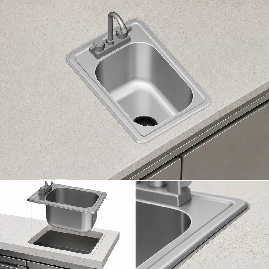Self-Rimming Drop-In Design
