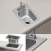 Thumbnail image #3 for Self-Rimming Drop-In Sink with 1 Compartment, 20