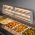 Thumbnail image #3 for Hatco Glo-Ray 120-Inch Lighted Double Infrared Strip Heater