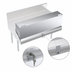 Thumbnail image #3 for Krowne Royal Series 46-Inch Stainless Steel Locking Cover for Double Speed Rail