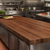 Thumbnail image #3 for John Boos Boos Block American Black Walnut Kitchen Countertop, 132 x 48 x 3 Inch, Edge Grain, Varnique Finish