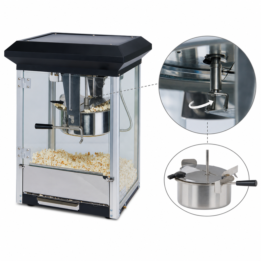 Removable 8 oz Stainless Steel Kettle