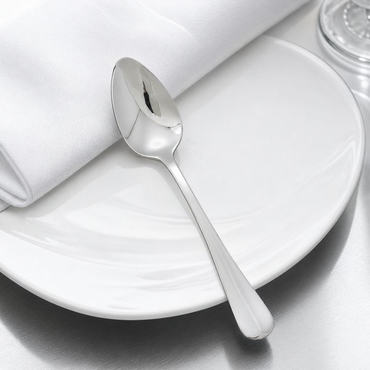 Product image #4 for Stanford 6-Inch Teaspoon, Extra Heavy Weight, 18/8 Stainless Steel, Mirror Finish