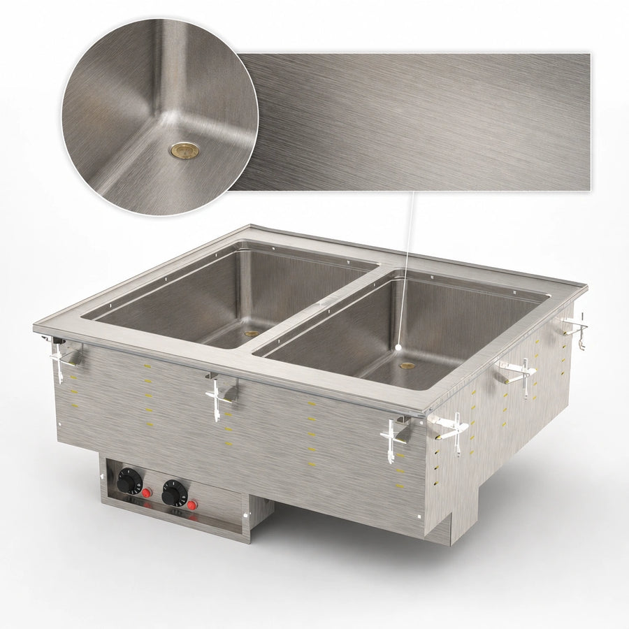 316 Marine-Grade Stainless Steel Wells