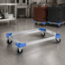 Thumbnail image #3 for Cateraide Open Frame Aluminum Dolly for Up to 3 Sheet Pan Carriers