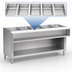 Thumbnail image #3 for Advance Tabco Triumph (Supreme) 5-Well Water Bath Hot Food Table, Liquid Propane, 77-3/4 Inch Wide, Stainless Steel Cabinet Base