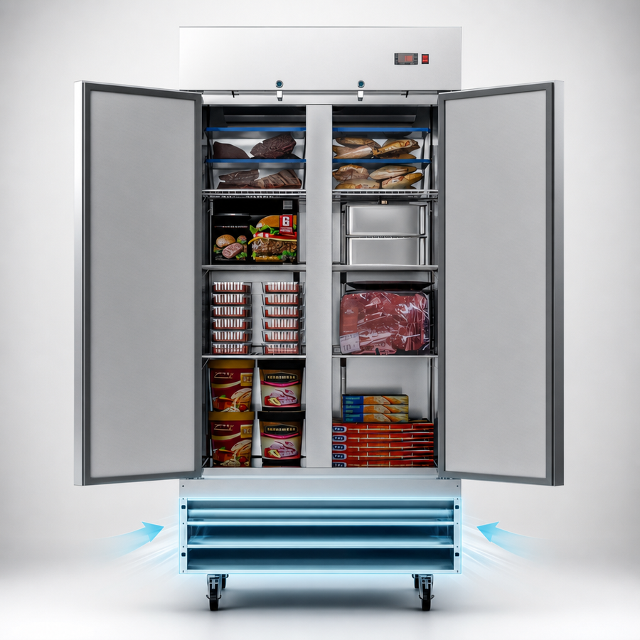 Bottom-Mount Self-Contained Refrigeration