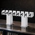 Thumbnail image #3 for Perlick Bridge Tee Countertop Extra High 10-Faucet Glycol-Cooled Draft Beer Tower, Polished Chrome