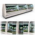 Thumbnail image #3 for Howard-McCray 40E Series 99.5-Inch Remote Endless Design Curved Glass Full-Service Deli Meat & Cheese Case