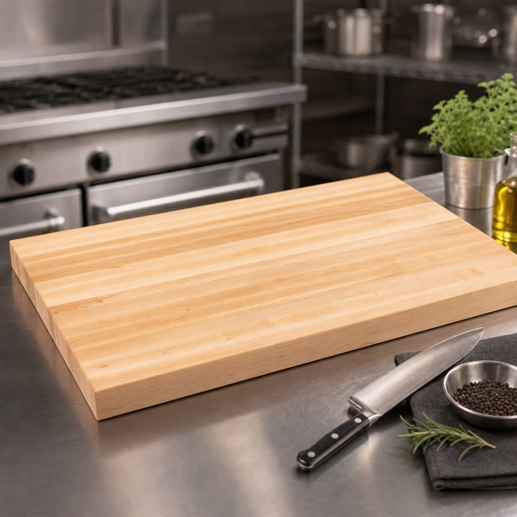 Product image #3 for Boos Block Northern Hard Rock Maple Edge Grain Kitchen Countertop, 48 x 38 x 3 Inch, Penetrating Oil Finish