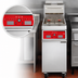 Thumbnail image #4 for Vulcan PowerFry3 21-Inch Freestanding Gas Fryer, 85-90 lb Capacity, Digital Controls