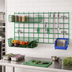 Thumbnail image #3 for Metro SmartWall Prep Area Accessory Kit for Mounted Shelving with Baskets, Shelf, Bin Holder and Hooks