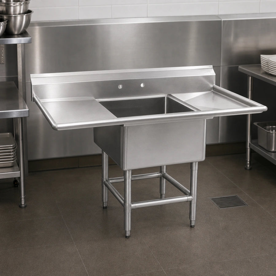 Single Compartment With Left Drainboard