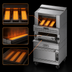 Thumbnail image #3 for Vulcan V Series Heavy Duty 36-Inch Gas Upright Broiler with Cabinet Base and Warming Oven