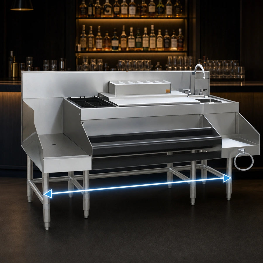 72-Inch Wide Underbar Design