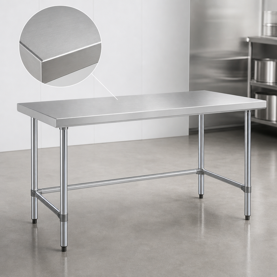 18 Gauge 430 Stainless Steel Top