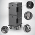 Thumbnail image #4 for Cambro Ultra Camcart® Double-Compartment Front-Loading Insulated Food Pan Carrier with Security Package, 60 Qt. Per Cavity, Granite Sand