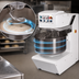 Thumbnail image #3 for Globe GSM130 130 lb 2-Speed Spiral Floor Dough Mixer