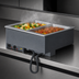 Thumbnail image #3 for Vollrath Two-Well Drop-In Electric Hot Food Well, Wet Operation Only, Full-Size Pan Capacity, Infinite Controls, 120V, Manifold Drain