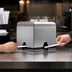 Thumbnail image #3 for Vollrath Straw Boss® Double-Sided Wrapped Straw Dispenser, Stainless Steel, 400 Capacity