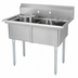 Thumbnail image #3 for Omcan USA 2-Compartment Pot Sink with Dual 24