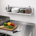 Thumbnail image #3 for Eagle Group 24 x 12 Inch Wall-Mounted Drop Shelf, 3/4-Inch Thick 16/304 Stainless Steel with Wooden Core