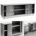 Thumbnail image #3 for Eagle Group Spec-Master Stainless Steel Plate Cabinet with 4 Sliding Doors, 144 x 18 Inches