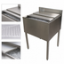 Thumbnail image #4 for BK Resources 36-Inch Wide Underbar Insulated Stainless Steel Ice Bin with 8-Circuit Aluminum Cold Plate, 120 lb Capacity