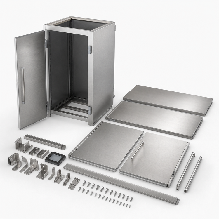 Product image #3 for Doyon KDPR31 Knockdown Roll-In 3-Section Retarder Proofer Cabinet