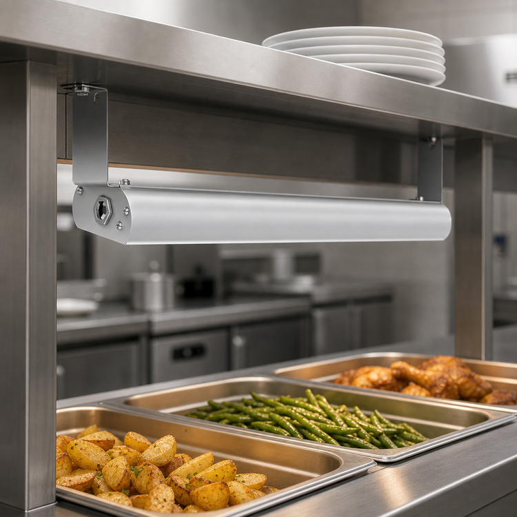 Product image #3 for Vollrath 84-Inch Low Profile Unlighted Strip Heat Lamp