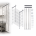 Thumbnail image #3 for Quantum 24-Inch Stationary End Kit for Overhead Track Shelving