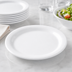 Thumbnail image #3 for Sierrus 6-1/2 Inch Round White Melamine Narrow Rim Pie Plate