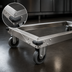 Thumbnail image #3 for Metro Made-To-Order 48 x 18 Inch Stainless Steel Truck Dolly Frame with Wraparound Bumper
